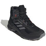 Calzado de senderismo para hombre Adidas Terrex Swift R3 Mid GTX negro/gris Cblack/Grethr/Solred