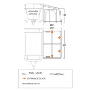 Carpa de autocaravana/furgoneta Vango Balletto Air 390 Elements ProShield