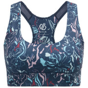 Sujetador deportivo Dare 2b Influential Bra azul AbstrcBlmPrt