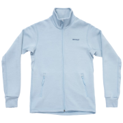 Sudadera funcional de mujer Devold Thermo Wool Jkt Wmn azul claro Dawn