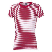Camiseta funcional para niños Progress DT MLs NKRD 26CC rojo/blanco Red/WhiteStrip