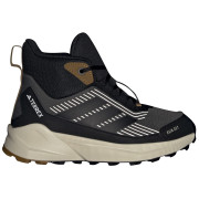 Calzado para niños Adidas Terrex Trailmaker 2 Mid Cp K marrón/gris