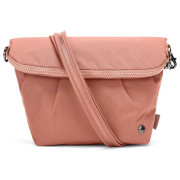 Bolsa de hombro Pacsafe Citysafe CX convertible crossbody rosa Econyl Rose