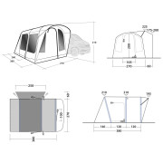Carpa de autocaravana/furgoneta Outwell Wolfburg Air