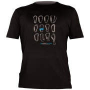 Camiseta de hombre Direct Alpine Flash negro/azul Black/Blue(Carabiners)