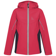 Chaqueta softshell para niños Hannah Capra Jr rosa geranium/night sky
