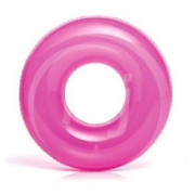 Flotador Intex Transparent Tubes 59260NP rosa Pink