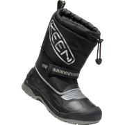 Botas de nieve para niños Keen Snow Troll Wp Youth negro black/silver