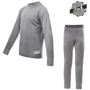 Ropa interior funcional para niños Sensor Merino Active Set gris