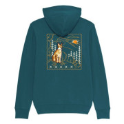 Sudadera de hombre České parky Lynxie azul