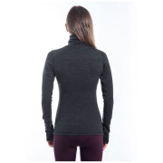 Camiseta funcional de mujer Sensor Merino Bold Roll Neck dl.rukáv