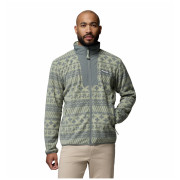 Sudadera de hombre Columbia Sequoia Grove™ Ii Fz Printed Fleece gris Safari Wizard Island Tonal