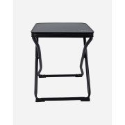 Taburete Bo-Camp Stool + Table-top black