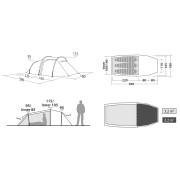 Tienda de campaña de senderismo Robens Roamer 3 LW