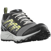 Zapatillas de carrera para hombre Salomon Wander Gore-Tex gris Quiet Shade / Lunar Rock / Sunny Lime