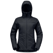 Chaqueta de invierno para mujer Norrona femund thermo60 Zip Hood negro Caviar Black