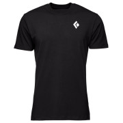 Camiseta de hombre Black Diamond M BD MOUNTAIN BADGE SS TEE negro black