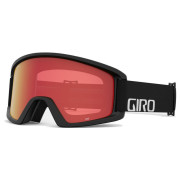 Gafas de esquí Giro Semi Black Wordmark Amber Scarlet/Yellow negro Scarlet