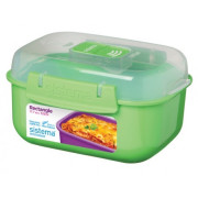 Caja de alimentos Sistema Rectangle 525ML verde