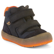 Zapatos barefoot para niños para todo el año Froddo Ollie Lumi Tex Dark Blue azul oscuro dark blue