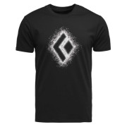 Camiseta de hombre Black Diamond M Chalked Up 2.0 Ss Tee negro Black (0002)