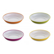 Juego de platos Omada SANALIVING Soup Plate Set 4x Plate 20xh4cm blanco