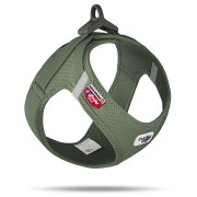 Arnés para perro Curli Vest Clasp Air-Mesh khaki Moss