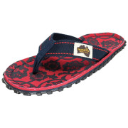 Chanclas Gumbies Islander Flip-Flops - Red & Blue Rose