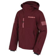 Chaqueta para niños Husky Gonzal K rojo oscuro dark bordo