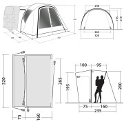 Carpa de autocaravana/furgoneta Outwell Lakecrest
