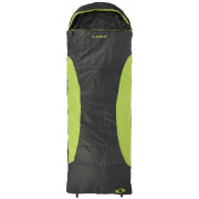 Saco de dormir tipo manta Loap Saipal negro/verde BLK/GRN