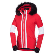 Chaqueta de esquí para mujer Northfinder Zella rojo/blanco 193redwhite