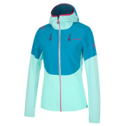 Sudadera de mujer La Sportiva Session Tech Hoody W azul/ azul claro Turquoise/Crystal