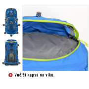 Mochila Husky Sloper 45 L