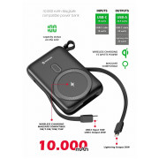 Batería externa inalámbrica Swissten POWER BANK 10000 mAh PD 20W