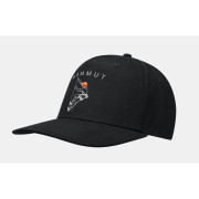 Gorra Mammut Mountain Cap 2022 negro/blanco black climbing