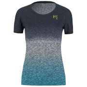 Camiseta de mujer Karpos Prato Piazza W Jersey gris/azul Sky Captain/Blue Atoll