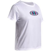 Camiseta funcional para niños Under Armour Tech Armour Graphic SS White