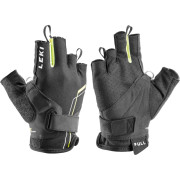 Guantes Leki Nordic Breeze Shark short 2022 negro/amarillo black-yellow-white