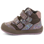 Zapatos barefoot para niños para todo el año Froddo Ollie Lumi Tex Pink Shine