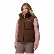 Chaleco de mujer Columbia Amaze Puff™ Vest marrón Tobacco