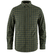 Camisa de hombre Fjällräven Övik Flannel Shirt M verde Laurel Green-Indigo Blue