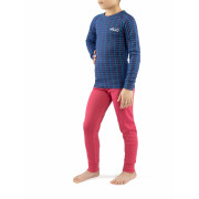 Ropa interior funcional para niños Viking Nino (Set) azul/rosa 46