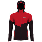 Chaqueta de mujer High Point Versa 2.0 Lady Hoody Jacket negro/rojo Black/Red