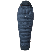 Saco de dormir de plumón Fjällräven Keb Three Seasons Long azul Navy