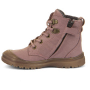 Botas de invierno para niños Froddo Tylas Tex Laces Dark Pink