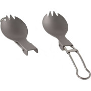 Cuchara plegable de titanio Rockland Airy Spork gris