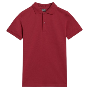 Camiseta para niños 4F Polo Shirt M614 rojo DARK RED