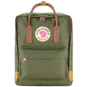 Mochila urbana Fjällräven Kånken Koncept verde Green-Khaki Dust