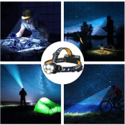 Linterna frontal Solight LED 550lm